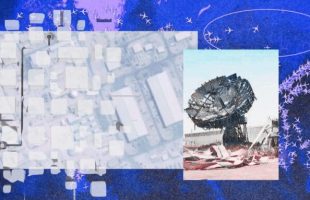 Des images satellites montrent l'impact des frappes iraniennes sur la base américaine au Qatar (photos) // Source : Montage Numerama