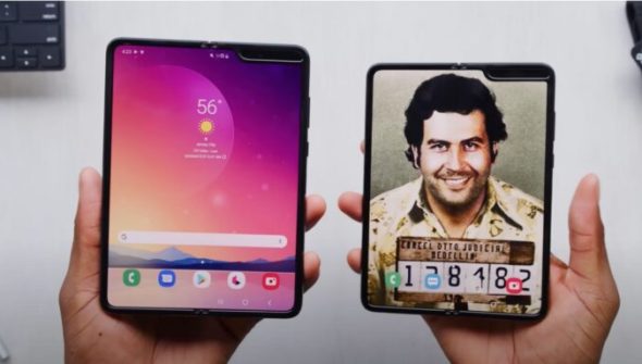Le Escobar Fold 2. // Source : MKBHD / YouTube