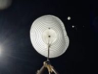 Déploiement des parachutes d'ExoMars sur Terre. Source : ESA