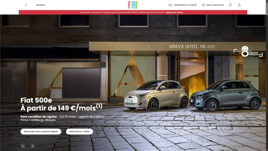 Prime Certinergy chez Fiat, késako ? // Source : Capture site Fiat Prime Certinergy chez Fiat, késako ? // Source : Capture site Fiat