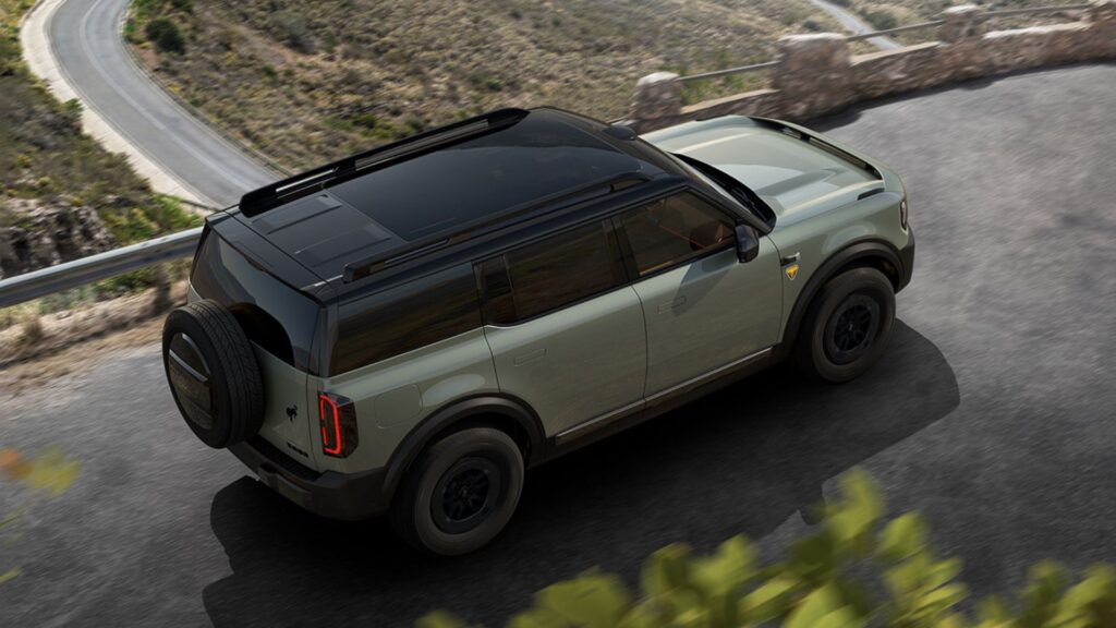 Le Ford Bronco électrique en Chine // Source : Ford Chine