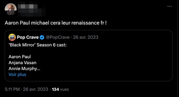 Un exemple de l'utilisation de « fr » sur les réseaux sociaux // Source : Capture Numerama Un exemple de l'utilisation de « fr » sur les réseaux sociaux // Source : Capture Numerama