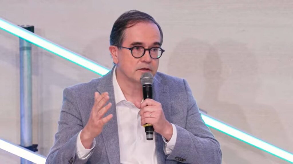 François Provost lors du forum de Giverny 2024 // Source : Capture vidéo Youtube 