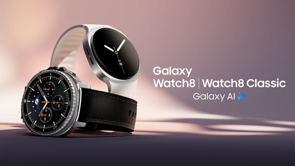 La Galaxy Watch 8 et la Watch 8 Classic // Source : Samsung