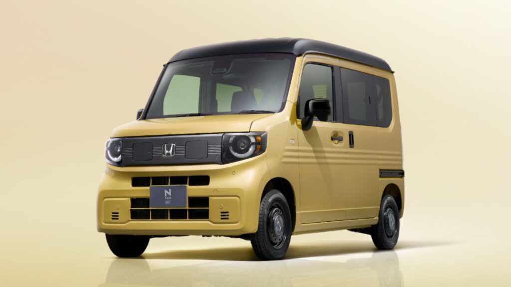 Le petit utilitaire électrique Honda N-Van e: commercialisé au Japon uniquement // Source : Honda Le petit utilitaire électrique Honda N-Van e: commercialisé au Japon uniquement // Source : Honda