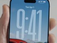 L'heure géante dans iOS 26. // Source : Numerama