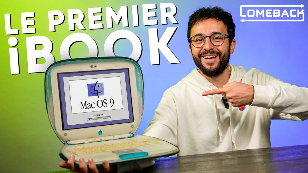 Il y a 26 ANS, APPLE inventait ÇA (iBook 1999) – COMEBACK