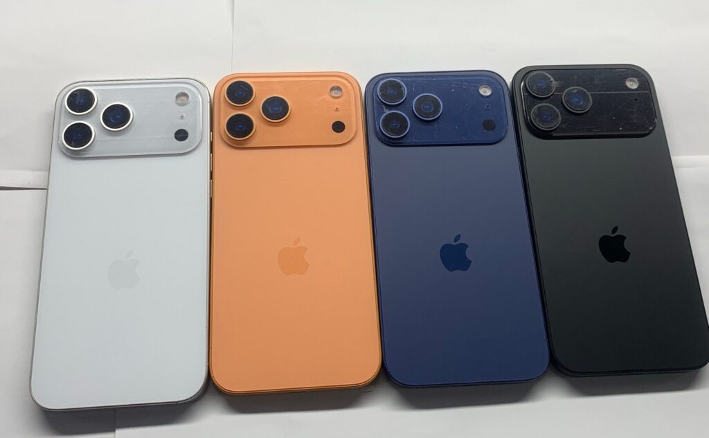 Les coloris supposés des iPhone 17 Pro selon Sonny Dickson. Les coloris supposés des iPhone 17 Pro selon Sonny Dickson.