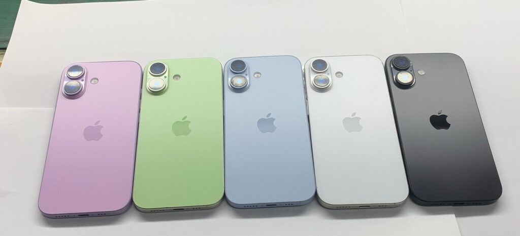 Les coloris supposés des iPhone 17.