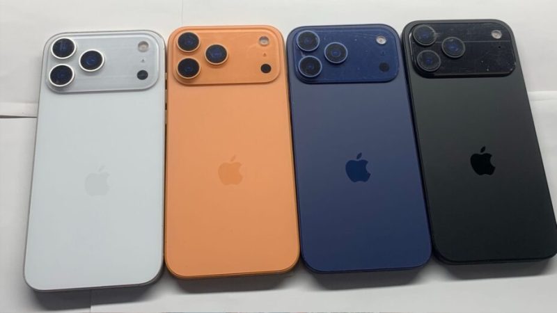 Les couleurs des iPhone 17 se dévoilent : on espère que vous aimez l’orange