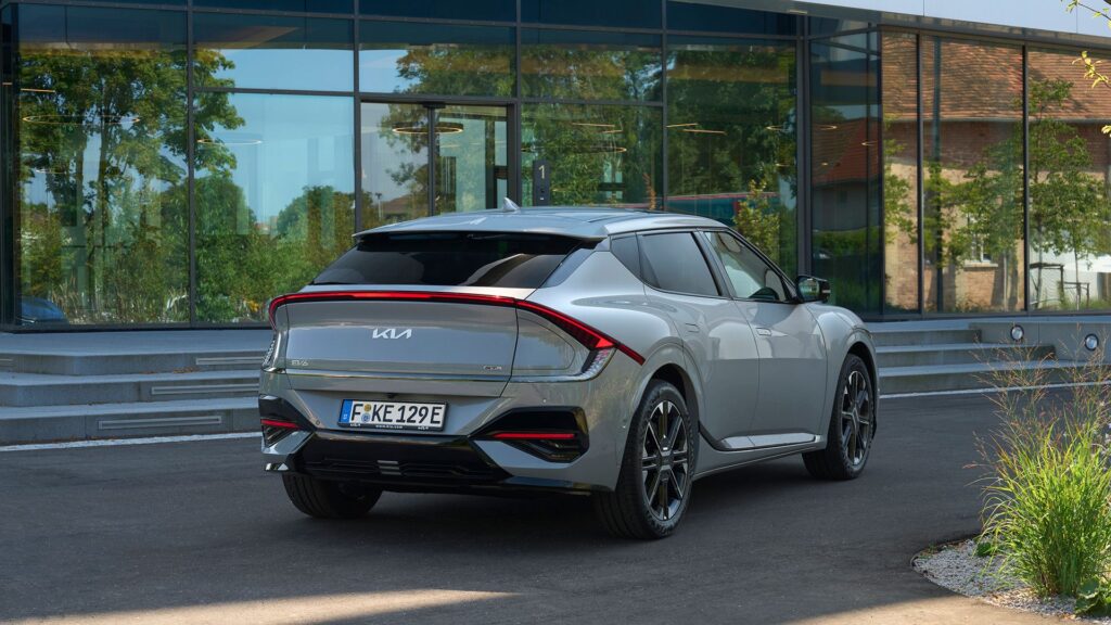 La Kia EV6 restylée (2025) // Source : Kia La Kia EV6 restylée (2025) // Source : Kia
