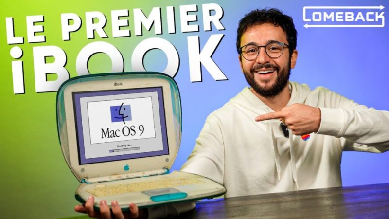 Il y a 26 ANS, APPLE inventait ÇA (iBook 1999) – COMEBACK