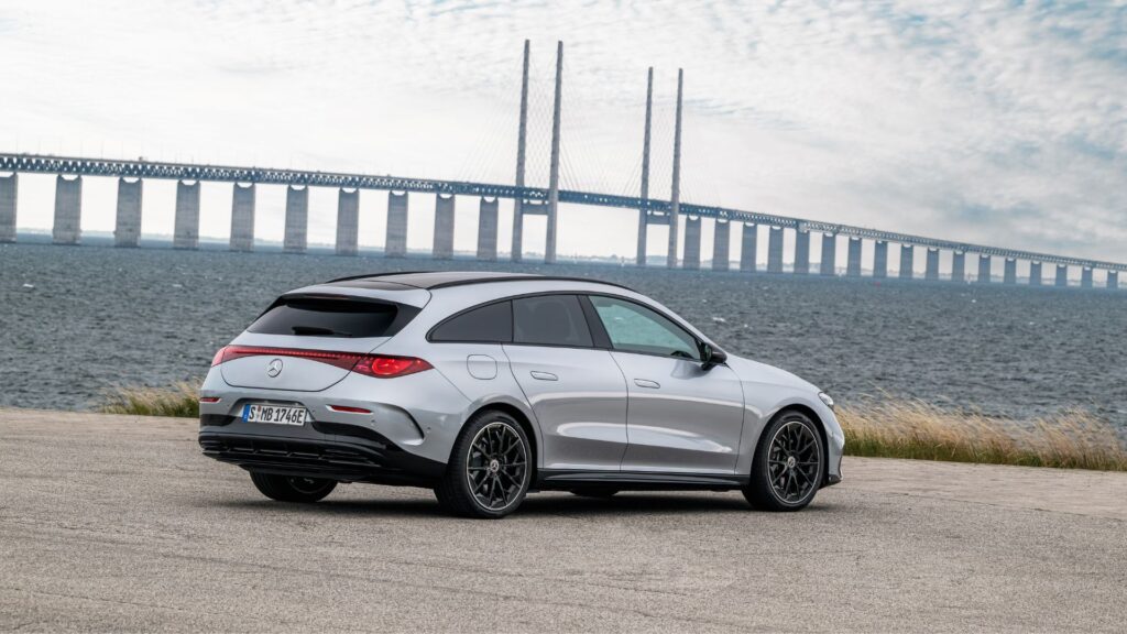 La nouvelle Mercedes CLA Shooting Brake // Source : Mercedes La nouvelle Mercedes CLA Shooting Brake // Source : Mercedes