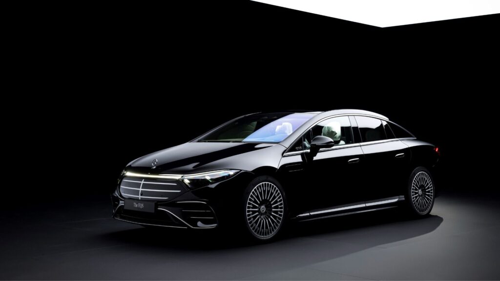 La Mercedes EQS restylée // Source : Mercedes-Benz