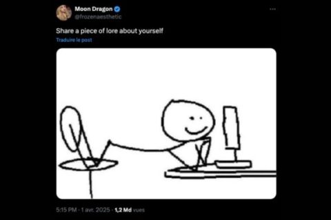 Ce tweet a atteint plus d'un milliard de vues // Source : Capture Numerama