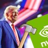 Trump a réfléchi à démanteler Nvidia // Source : Montage Numerama