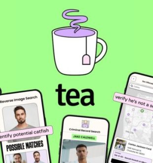 L'application Tea // Source : Montage Numerama