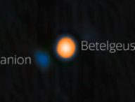 Image de Bételgeuse et son compagnon obtenue par le télescope Gemini. // Source : International Gemini Observatory/NOIRLab/NSF/AURA