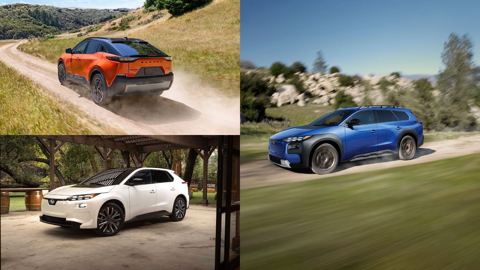 Subaru se rÃ©veille enfin et prÃ©sente trois voitures Ã©lectriques dâ€™un coup