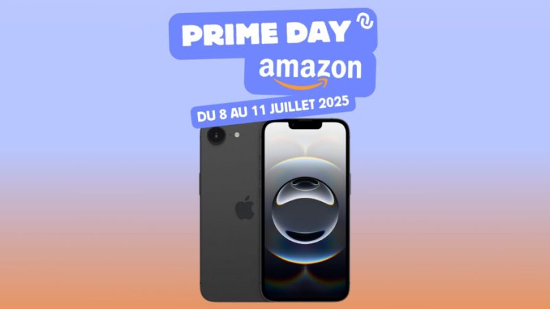 Amazon brade l’un des meilleurs iPhone pour l’autonomie lors des Prime Day
