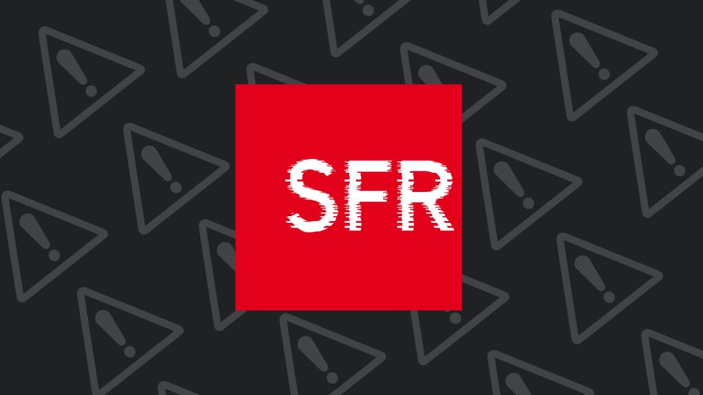 Panne de SFR. // Source : Montage Numerama Panne de SFR. // Source : Montage Numerama