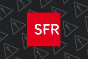 Panne de SFR. // Source : Montage Numerama