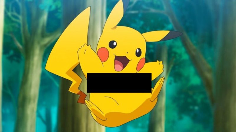 On a échappé à un Pikachu à forte poitrine