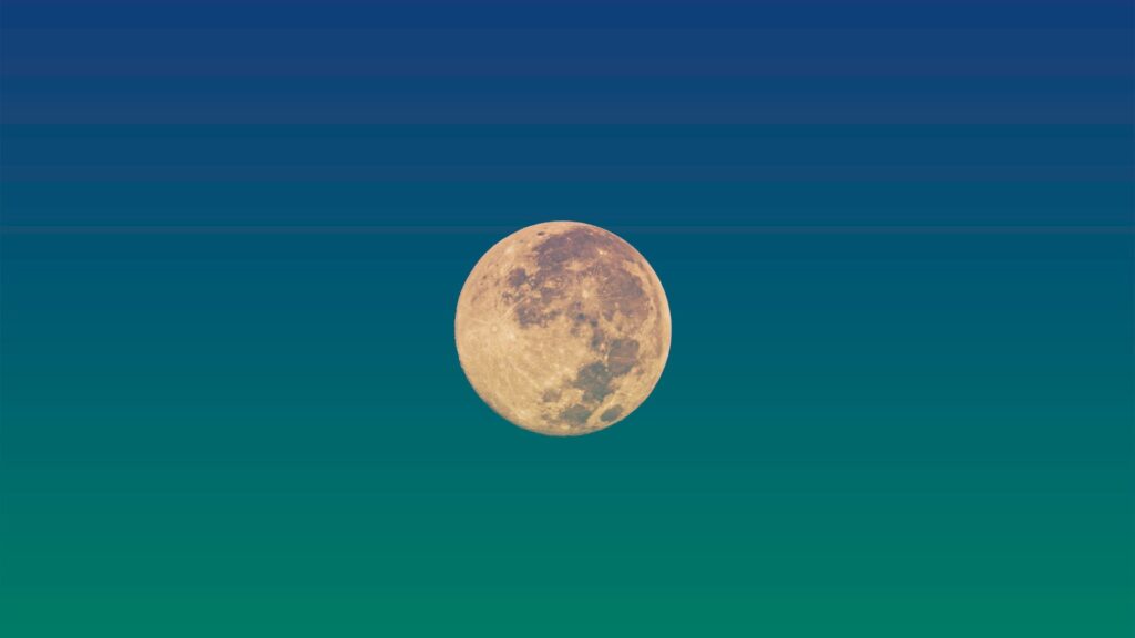 Pleine Lune. // Source : Canva