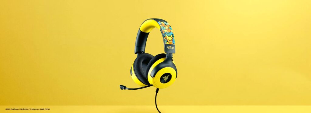 Le casque Kraken Pokémon // Source : Razer