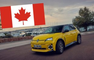 La Renault 5 électrique au Canada ? // Source : Montage par Robin San Vicente pour Numerama