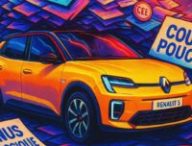 Renault 5 plongé sous les aides // Source : image générée par chatgpt 