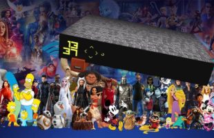 Freebox Révolution et Disney+. // Source : Montage Numerama