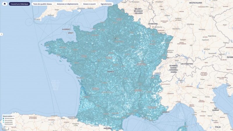 Cette nouvelle carte de France vous aide à choisir le meilleur opérateur pour vous Cette nouvelle carte de France vous aide à choisir le meilleur opérateur pour vous