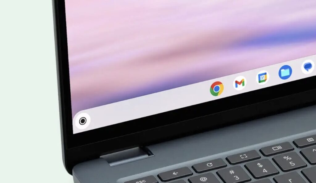 L'interface actuelle de ChromeOS. L'interface actuelle de ChromeOS.