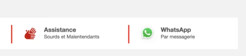 La messagerie WhatsApp de Free.