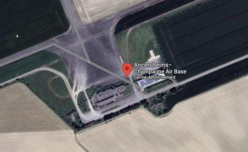Aujourd'hui, il n'y a pas grand chose à l'ancienne base aérienne 112 de Reims.