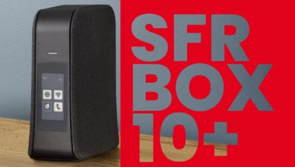 La SFR BOX 10+. // Source : SFR