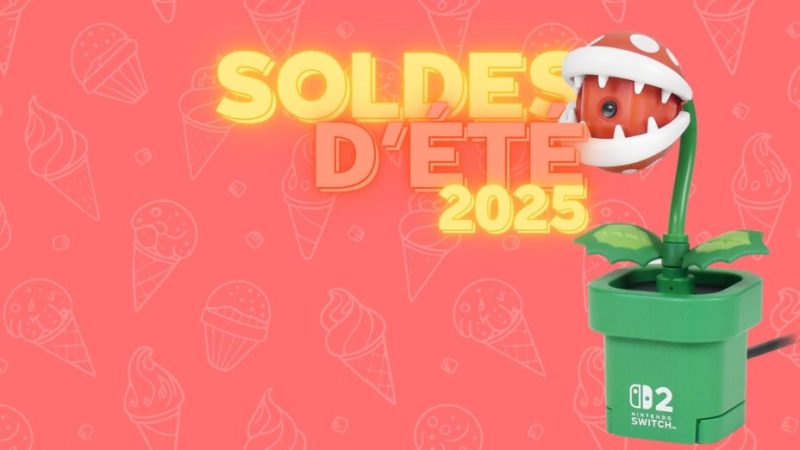 La caméra Plante Piranha de la Switch 2 est déjà soldée