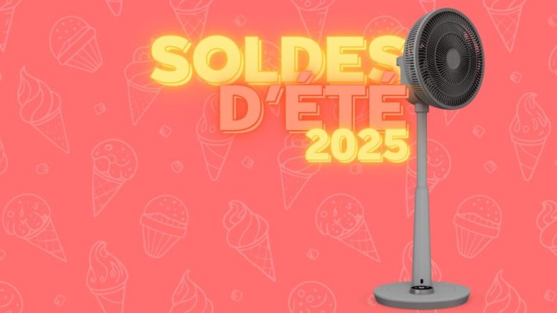 Il est encore temps de mettre la main sur cet excellent ventilateur en promo pour les soldes