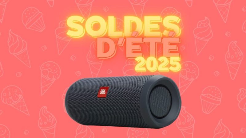 Puissante et étanche, la JBL Flip Essential 2 est à moins de 80 € pour les soldes