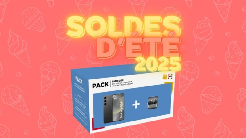 500 € pour le Samsung Galaxy S24 avec les écouteurs Buds 3, c’est le bon deal des soldes