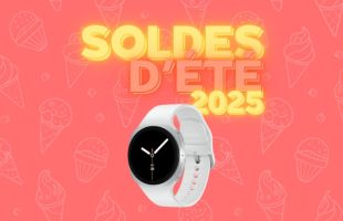 Soldes Galaxy Watch 8 // Source : Montage Numerama