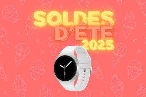 Soldes Galaxy Watch 8 // Source : Montage Numerama