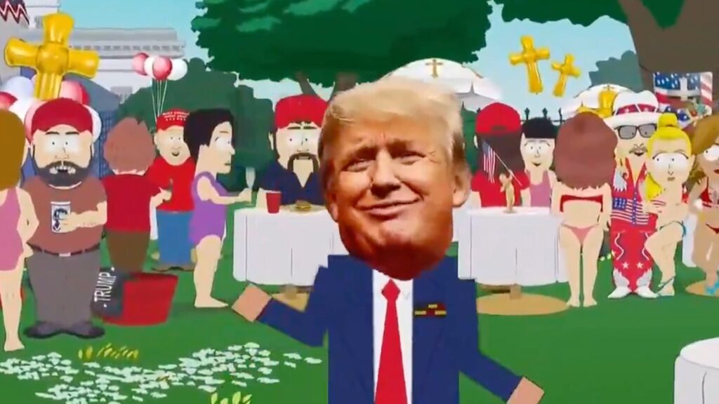 Donald Trump dans South Park. // Source : South Park Donald Trump dans South Park. // Source : South Park