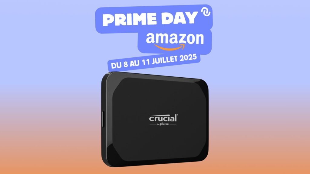 SSD Crucial X9 4 To // Source : Crucial SSD Crucial X9 4 To // Source : Crucial