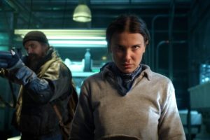 David Harbour et Millie Bobby Brown dans la saison 5 de Stranger Things // Source : Netflix