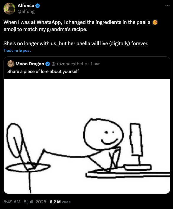 En citant le tweet, chacun y va de sa petite anecdote croustillante // Source : Capture Numerama En citant le tweet, chacun y va de sa petite anecdote croustillante // Source : Capture Numerama