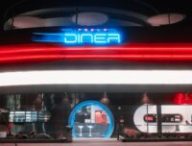 Le nouveau restaurant Tesla Diner à Hollywood // Source : Tesla via X
