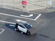 Encore un nouveau prototype de Tesla Model Y plus petit surpris ? // Source : Met God in Wilderness