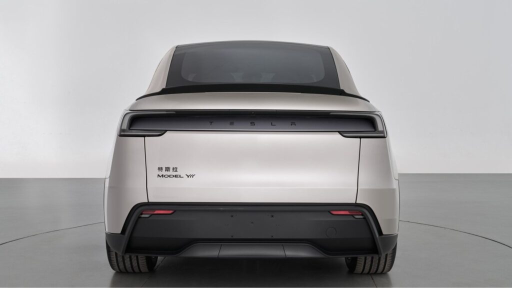 Le nouveau Tesla Model Y L // Source : MIIT